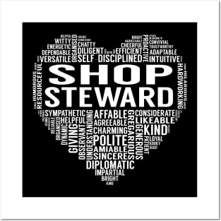 Shop Steward Heart Posters and Art